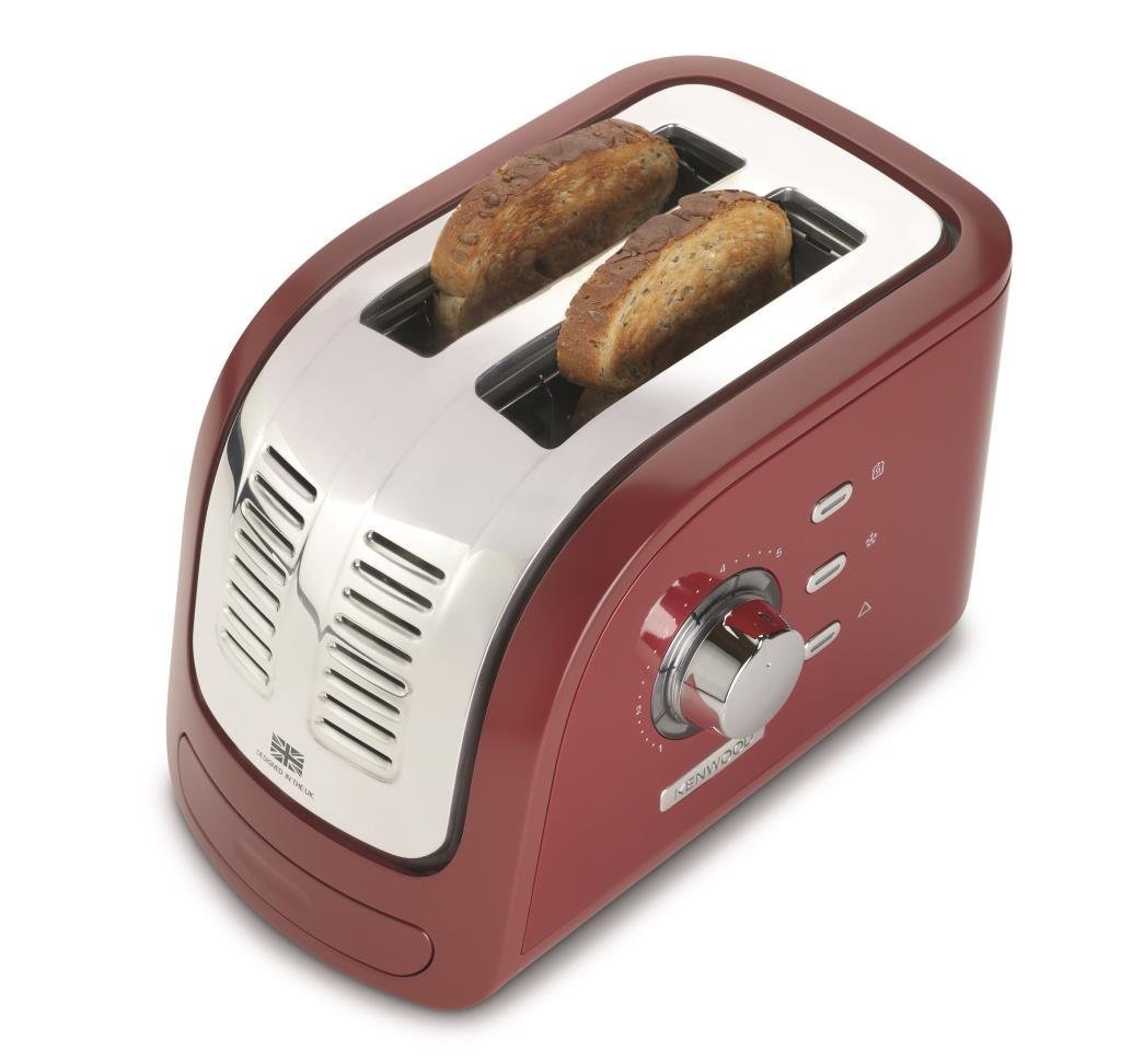 Kenwood POWER RED Turbo 2 Slot Toaster TCM300RD RRP 99.99 CLEARANCE XL 34.99